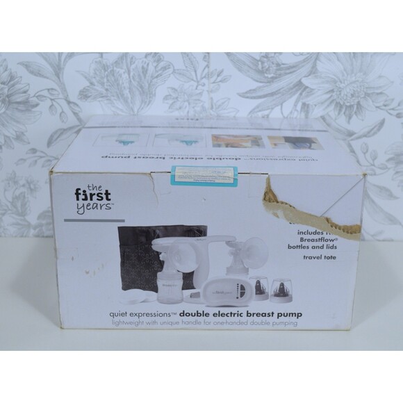 The First Years Quiet Expressions Double Electric Breast Pump SEALED - Picture 5 of 6